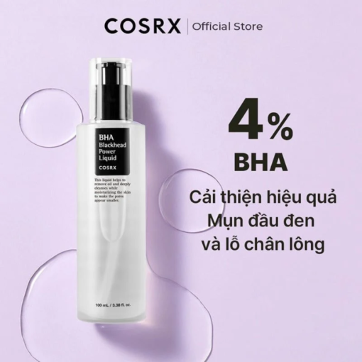 Tẩy Tế Bào Chết Se Khít Lỗ Chân Lông Cosrx BHA Blackhead Power Liquid - Hình ảnh 5