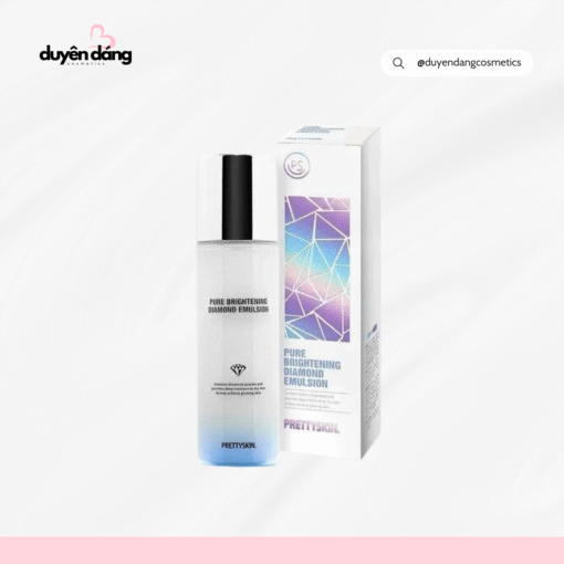 Nước Hoa Hồng Pretty Skin Pure Brightening Diamond Toner