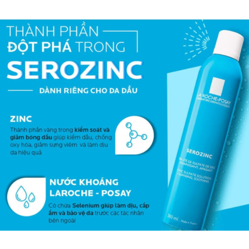Xịt Khoáng La Roche-Posay Serozinc - Hình ảnh 2